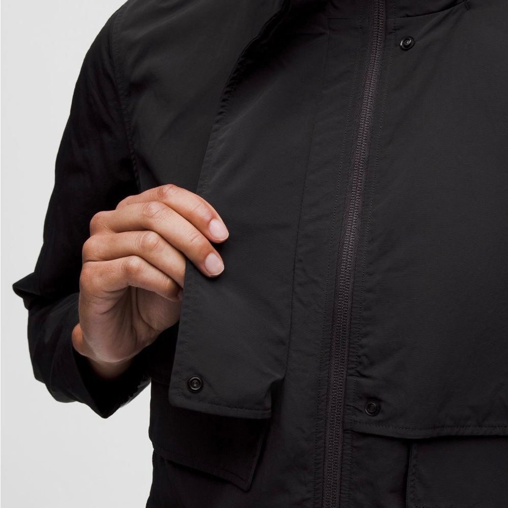 Black Lululemon Always Effortless Classic Fit Women's Jacket size 2 - Picture 6 of 8